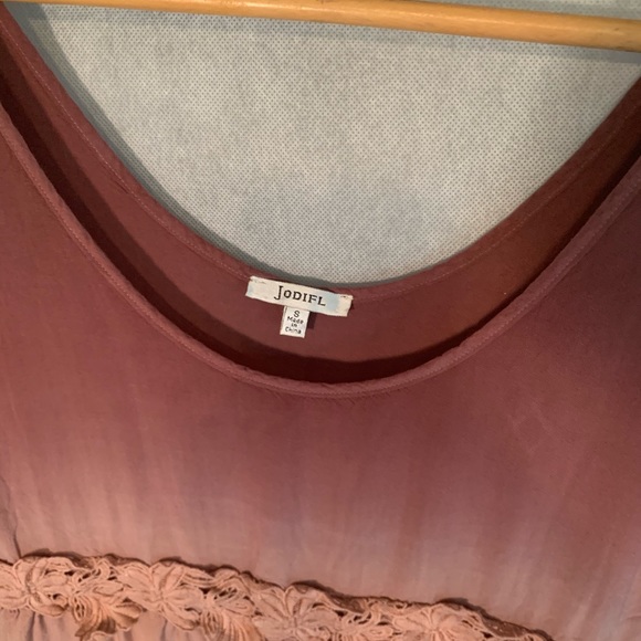 Pink Ombre” Women’s Sleeveless Tunic. Size Small - Picture 5 of 6